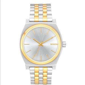 AUTHENTIC Two-Tone Time Teller Nixon Watch